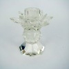 crystal candle holder