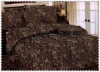 7 pcs jacquard comforter set bedding set