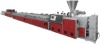 Wood-plastic profiles extrusion line