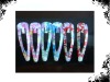 Fashion hair clip+ lot 6 colors