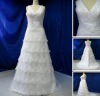 Designer beaded wedding gown HS0664