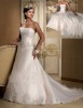 2010 elegant lace with beading bridal wedding gown HS0861