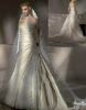 2010 elegant lace with beading bridal wedding gown HS0837