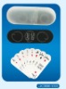 Oval shaped playing cards