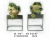 Poly resin frog for Garden