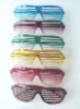 shutter shade sunglass( 2009 designer sunglass , party sunglasses,promotion sunglasses, plastic sunglass SG08024-1)