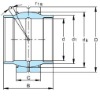 radial spherical plain bearing GE..HO 2RS