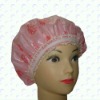 shower cap with shining edge