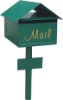 post mounted mailboxes