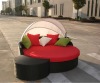 Alfresco round chaise lounge