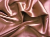 Silk satin charmeuse saddlebrown