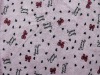 Printed super soft velvet knitted fabrics