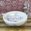 Bathroom and Kitchen artistic sink Ceramic wash basin art ceramic sink