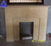 Beige Fireplace