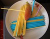 color food grade paper stick