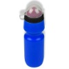 Plastic sports drinking bottles