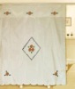 Embroidery Shower curtain