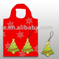 Christmas Folding bag,Foldable bag,Shopping Bag,promotional bag