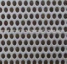 Perforated metal screen