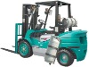 LPG & Gasoline Forklift Truck FD15 - 35