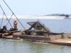 small sand dredger