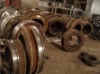 Steel forging bearing rings