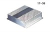 Aluminum extrusion sections enclosure 17-38