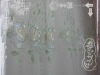 Lace embroidered curtain for hotel/window/kitchen