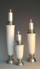 electroplated ceremic candleholder