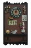 Promotion Clock-RESIN & MDF BOARD  WALL CLOCK