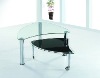 modern glass coffee table