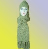 (BR03185) Knitted fashion hat set