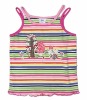 girl's stripe vest         11306#