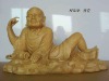 woodcarving craft ( antique imitation craft ,  oriental carving figure )