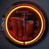 neon clock