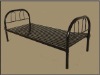 steel single bed