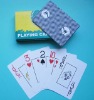 Jumbo-face plastic playing card