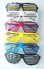 shutter shade sunglass( 2009 designer sunglass , party sunglasses,promotion sunglasses, plastic sunglass SG08024-2)