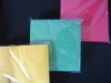 the color dyeing paper napkin