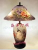 hand painted lamp/desk lamp/table lamp/art lamp H16J-014