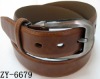 Genuine leather belt