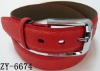 Genuine leather belt