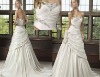 Asymmetrical bridal dress gown  sl-1741