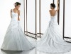 Appliqued wedding gown sl-1700