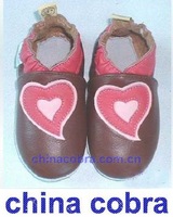 soft sole baby leather shoes (hotsale design)