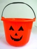 Pumpkin bucket Christmas plastic acrylic