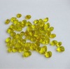 Yellow glass costume jewellery&bead for home decoration&swimming pool&clothes&architecture decoration