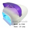 Purple 36W UV lamp with a fan