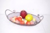 Metal Wire Tray w/Swirl Ears