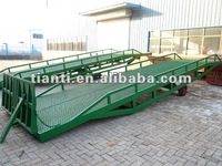 load 6-12t mobile yard ramp hydraulic ramp